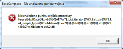 Bug BC po aktualizacji do CNE 2015.10