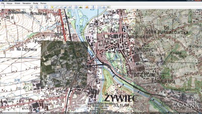 Map Datum -WGS 84   Map- Projektion Transverse Mercator