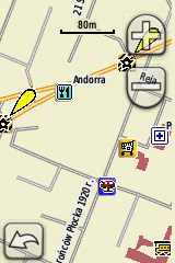 domyślne ikonki po włączeniu etykiet POI