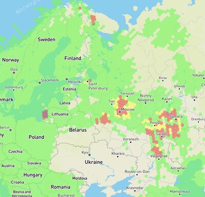 Zagłuszany GPS w Rosji